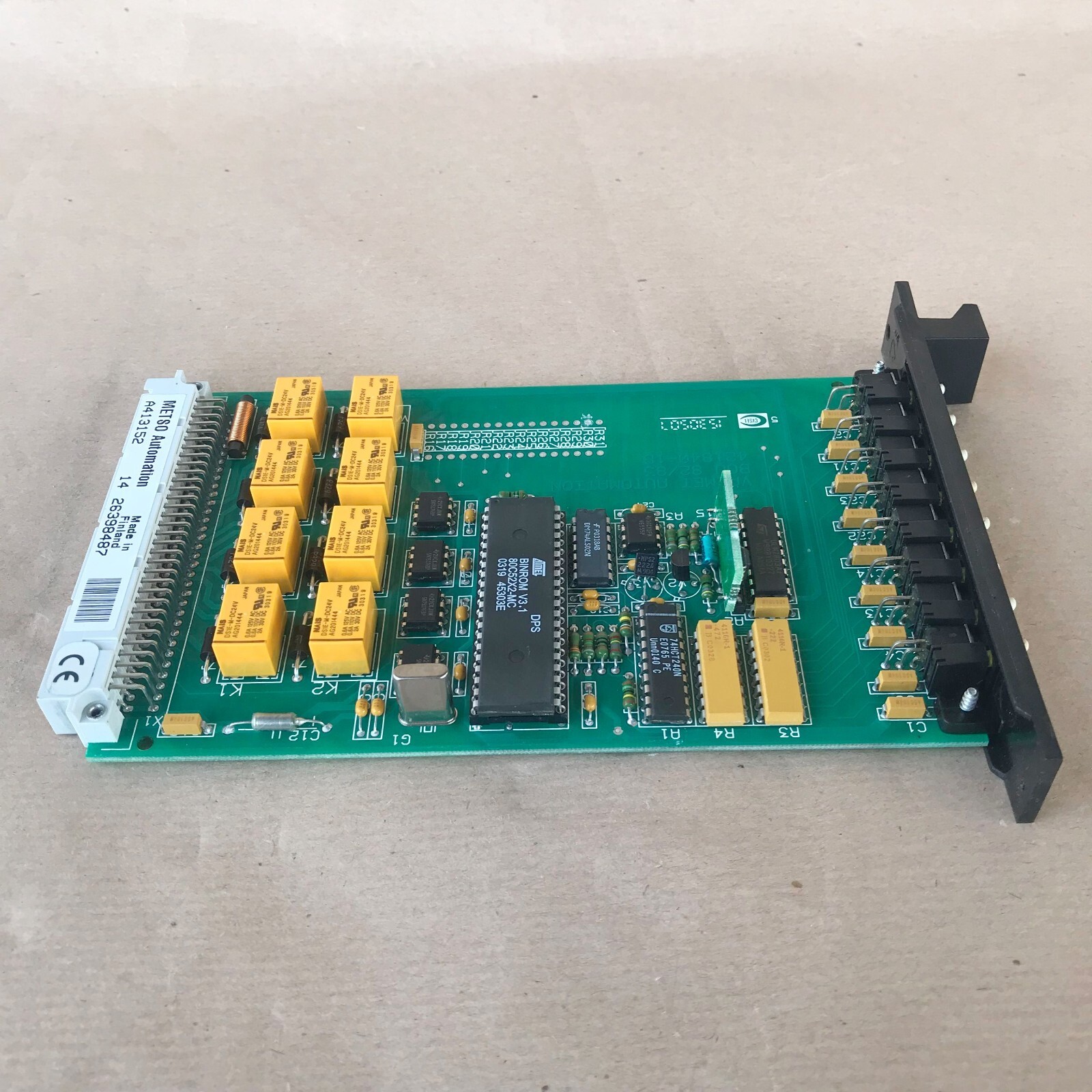 METSO AUTOMATION BOU82 BINARY INPUT MODULE A413152