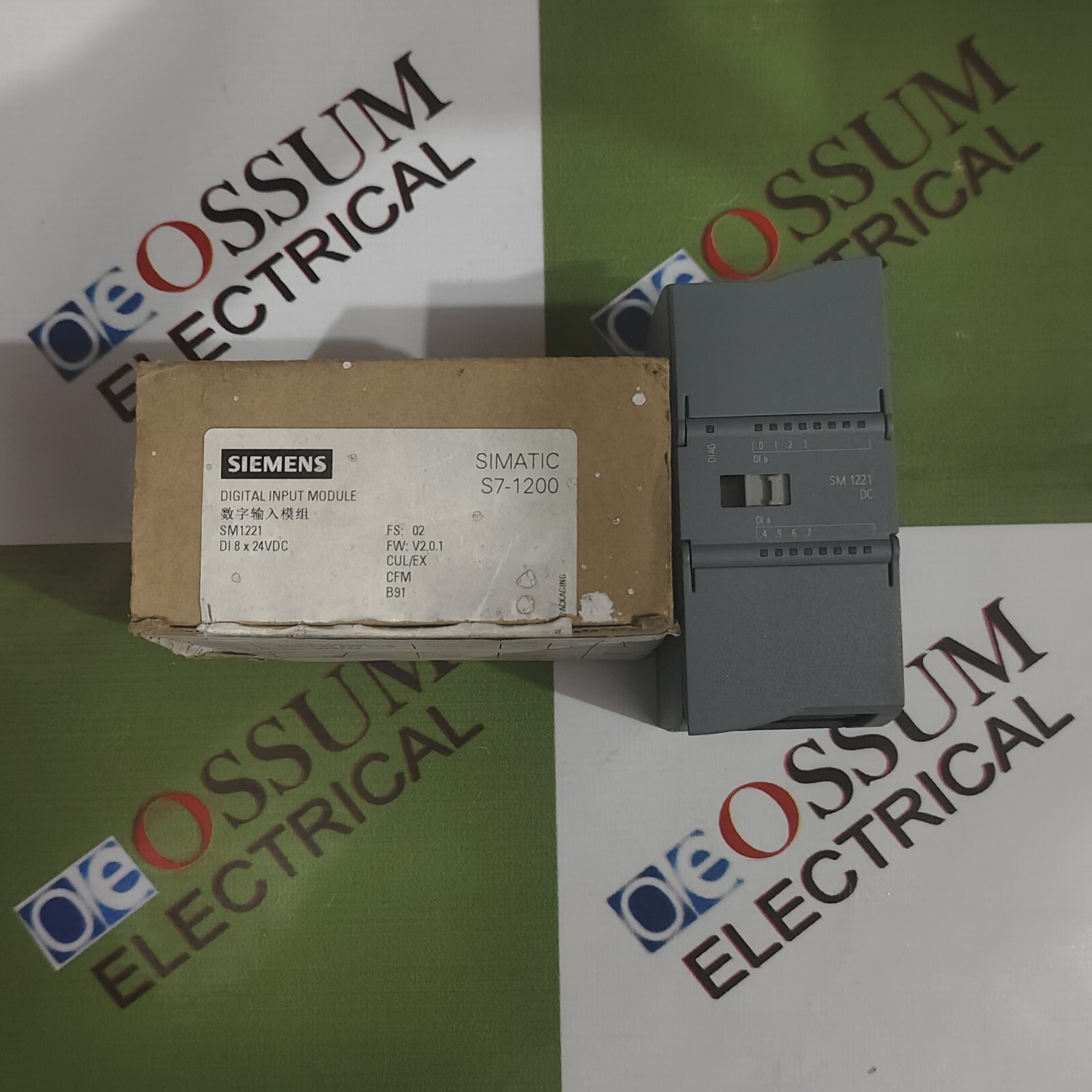SIEMENS 6ES7221-1BF32-0XB0 S7-1200DIGITAL INPUT MODULE VOLTAGE 24VDC FAST SHIP