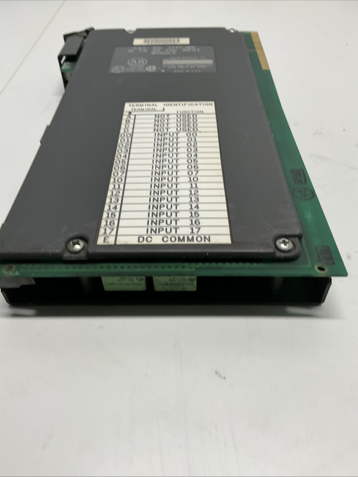 ALLEN-BRADLEY 1771-IBD 10 TO 30 VDC INPUT MODULE G-791