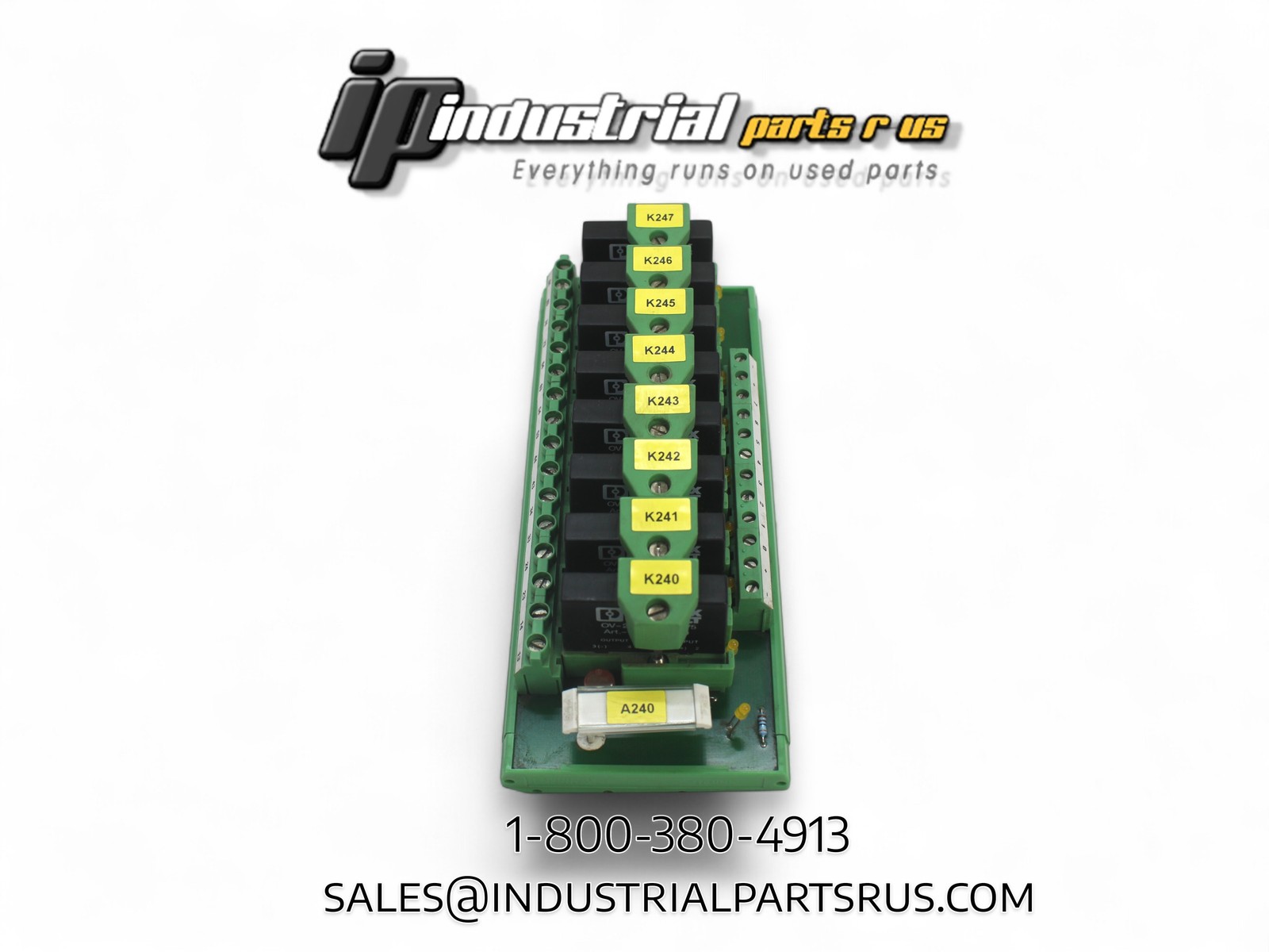 Phoenix Contact UMK-8 OM-R/MF/MKDS/P Optocoupler Module w/ 8 Relay Plugs