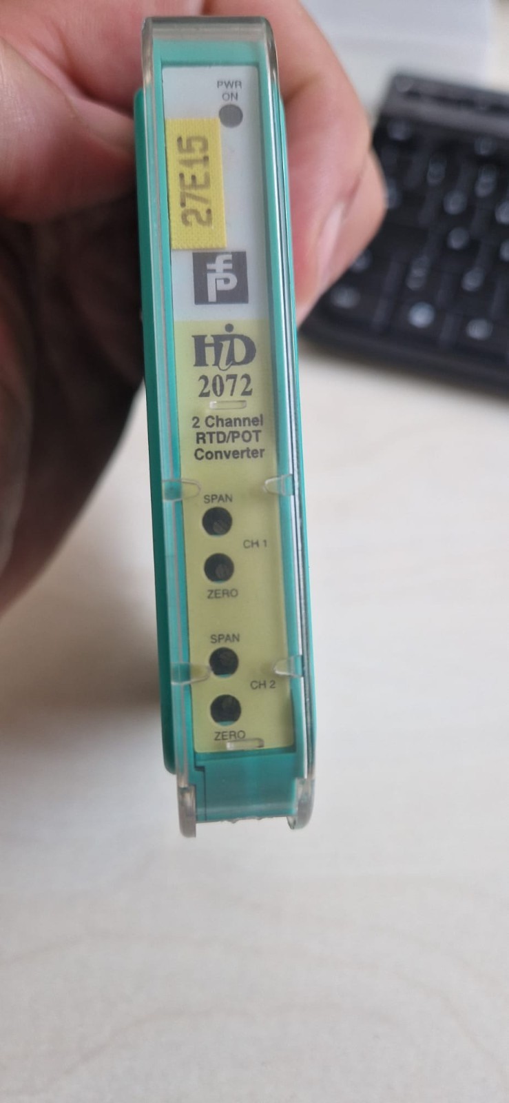 Pepperl+Fuchs 2 Channel RTD/POT Converter (Model Elcon HID 2072)
