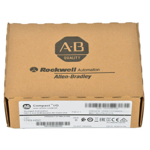 1PC Brand New Compact I/O High Speed Counter 1769-HSC Allen-Bradley FREE SHIP US