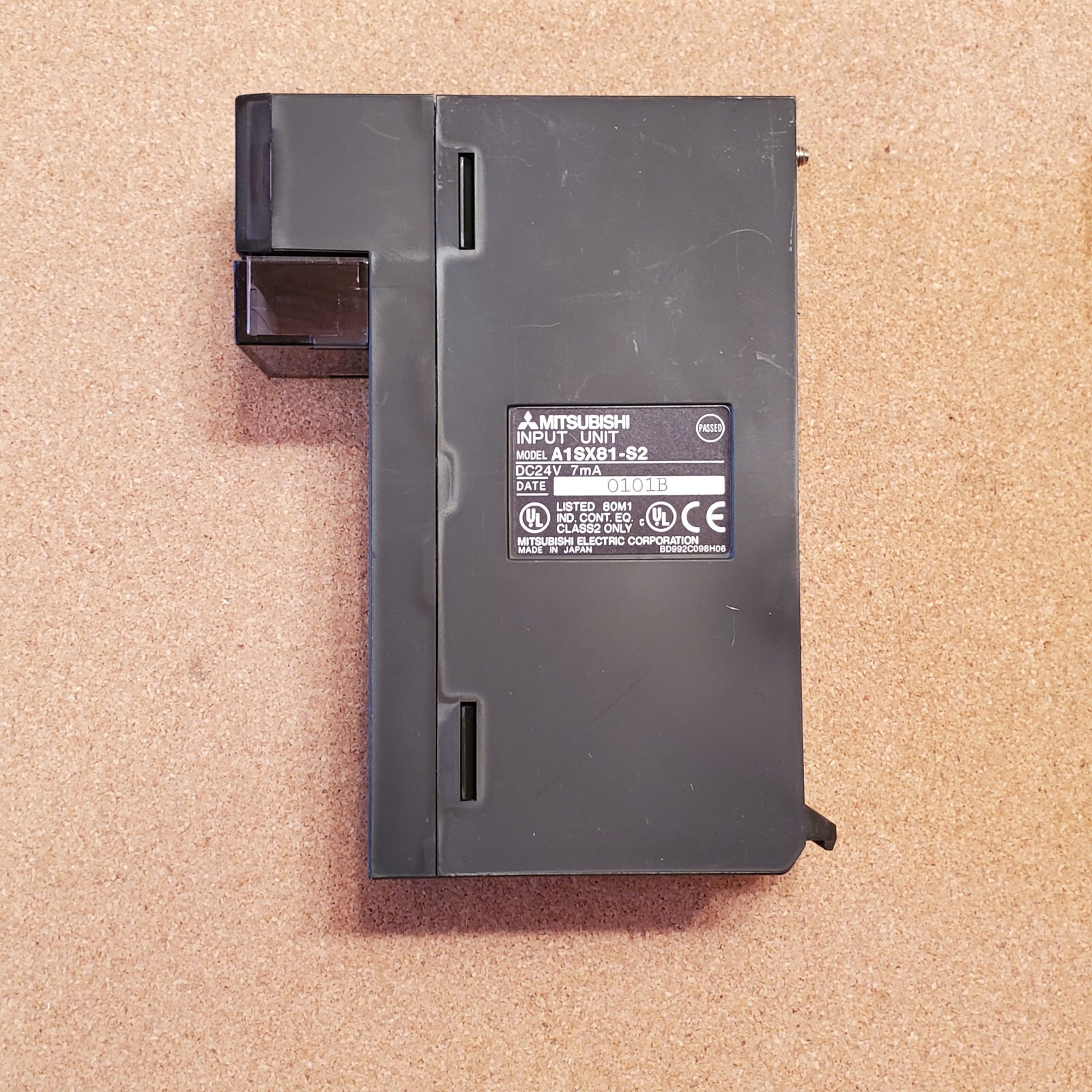 Qty 1 – Mitsubishi A1SX81-S2 Melsec Input Module – NEW