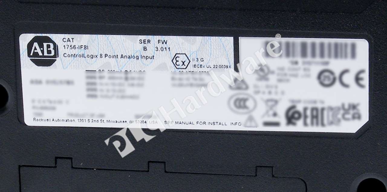 Surplus Pre-owned Allen Bradley 1756-IF8I /B ControlLogix 8-Channel Input Module