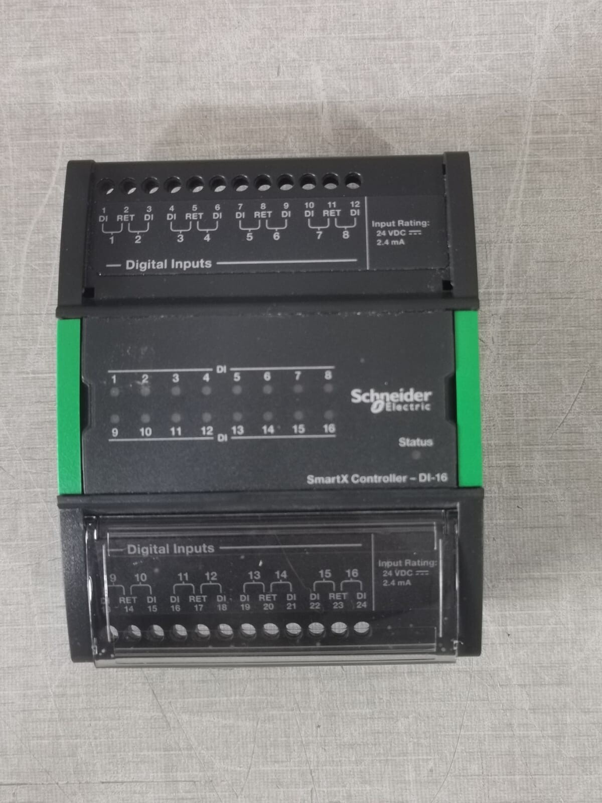 DI-16 Schneider Electric SXWDI16XX10001 I/O Module – WITHOUT FRONT COVER & BASE