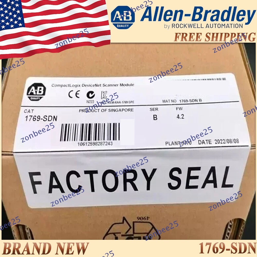 Brand New AB 1769-SDN/B CompactLogix DeviceNet Scanner Module USstock