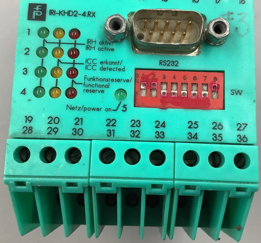 Pepperl + Fuchs IRI-KHD2-4.RX Control Interface Module (B639)
