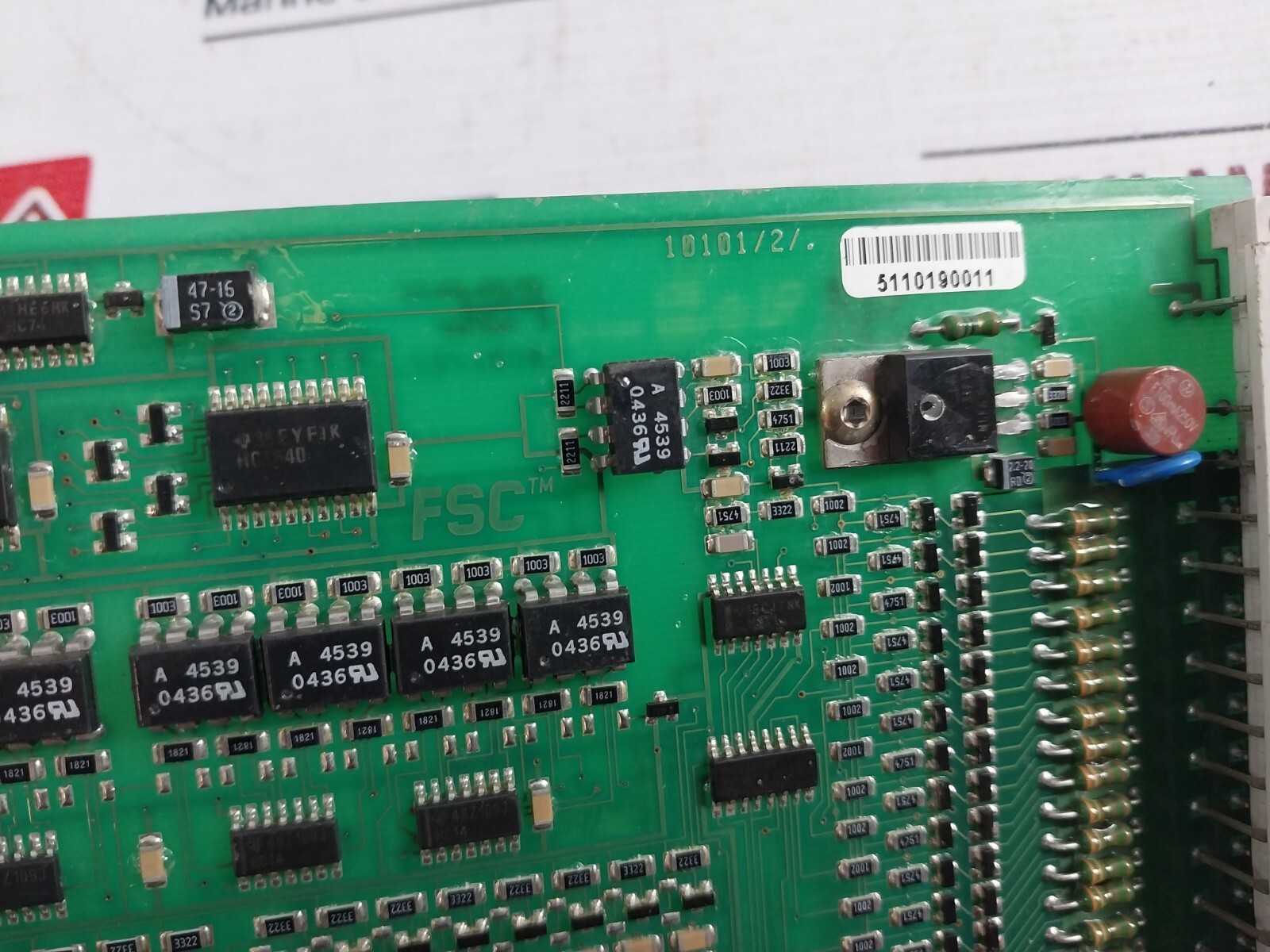 Honeywell FSC 10101/2/1 Digital Input Module 24Vdc 7MA