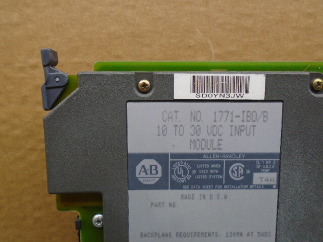 1771-IBD /B Allen Bradley PLC 5 DC Input Module 1771-1BD 1771IBD E28