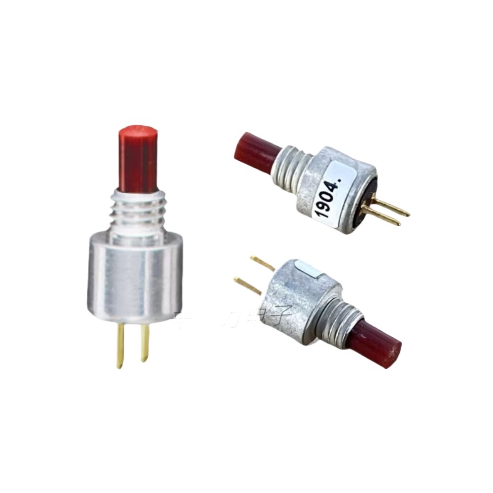 5PCS 39-405RED two pin button self position button switch