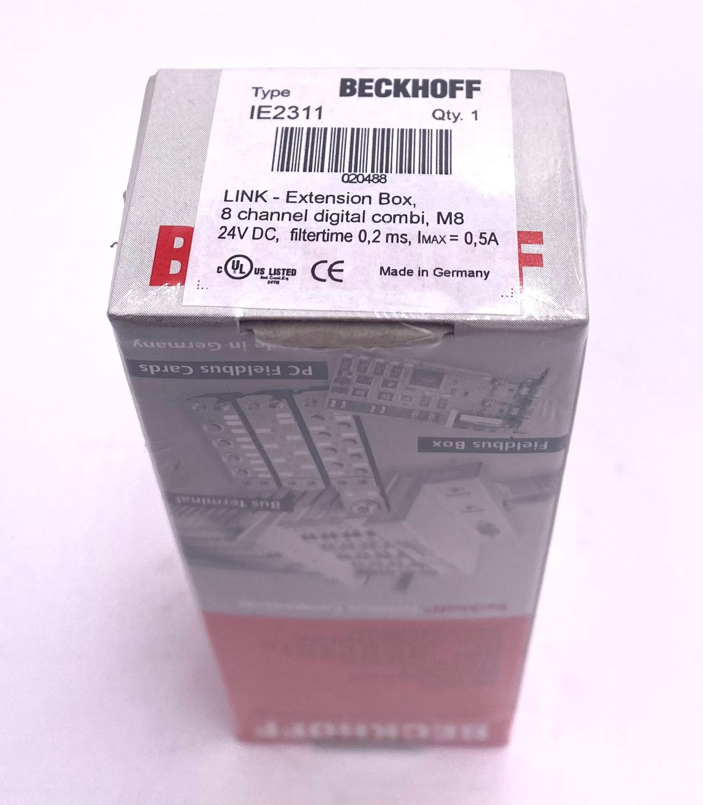 Beckhoff IE2311 Expansion Box M8 24V DC 0.2ms -sealed-