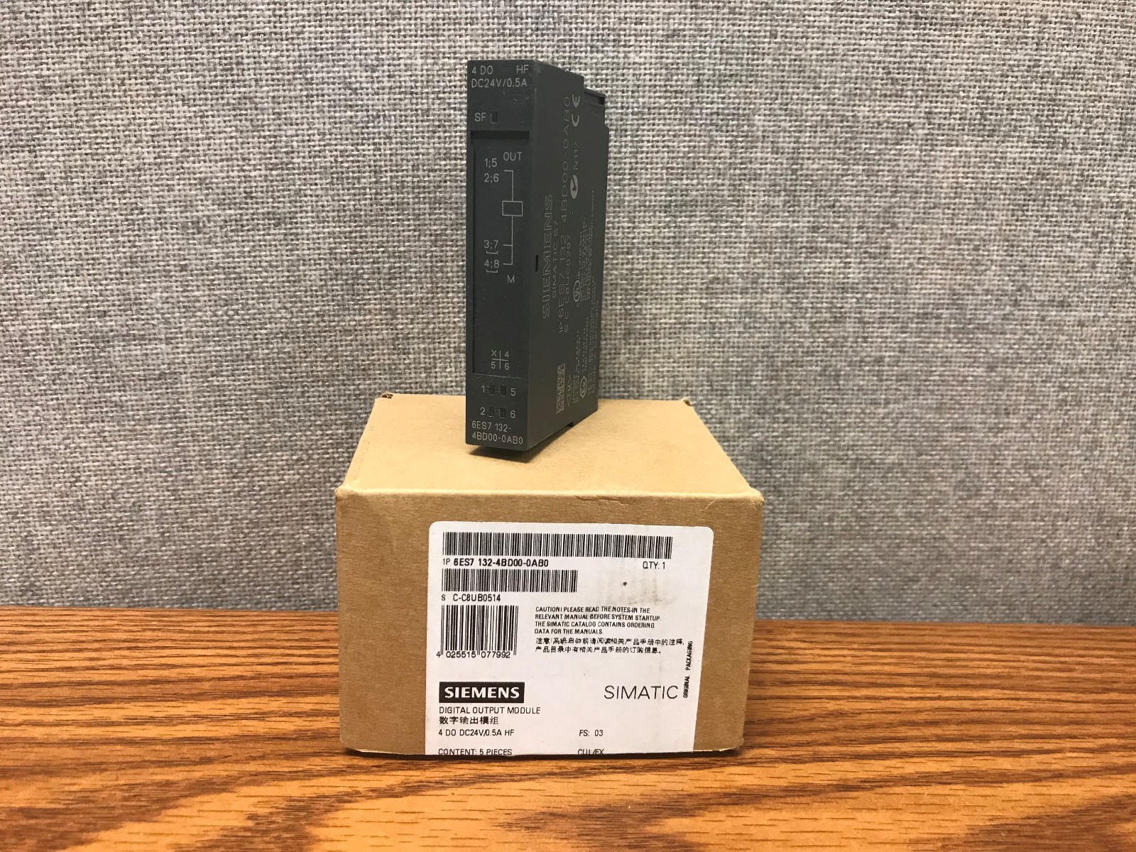 Siemens 6ES71324BD000AB0 SIMATIC DP Electronic Modules