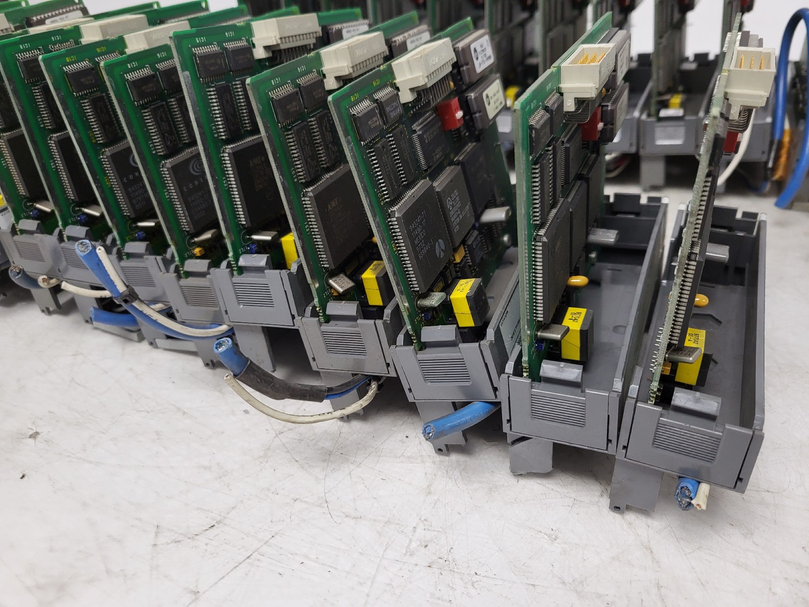 Lot of 27 Allen Bradley SLC 500 Remote I/O Modules – 4-CH. Scanner (1746-SN)