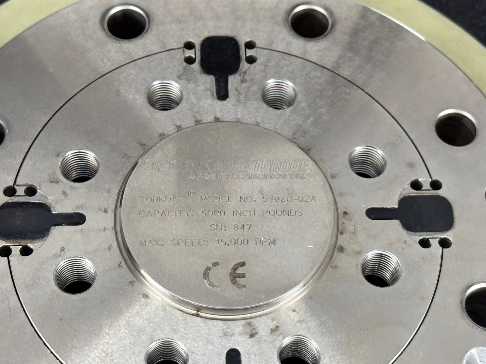 PCB Accumetrics TorkDisc Rotary Torque Sensing System Telemetry 5302D-02A AT4400