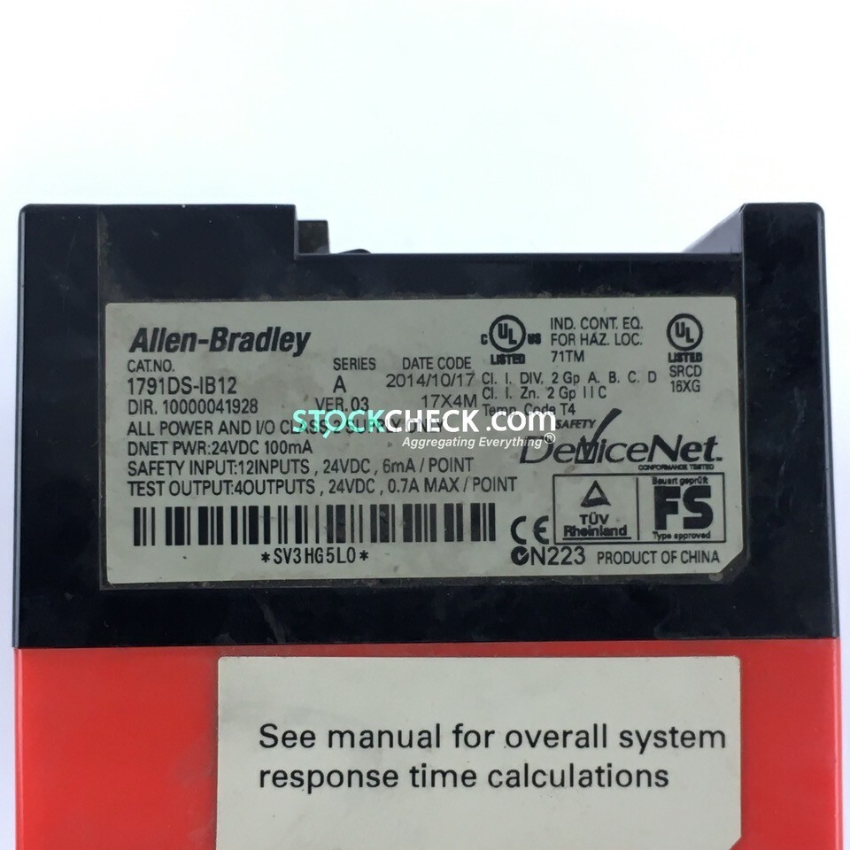 Allen-Bradley 1791DS-IB12 Compact Block