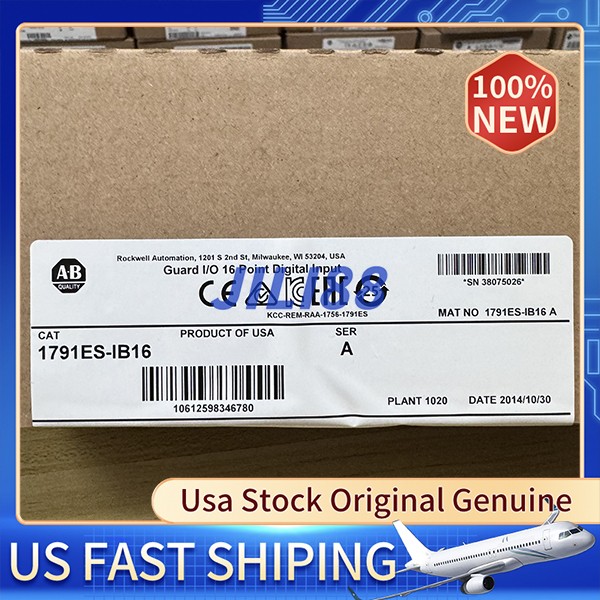 Allen-Bradley NEW 1791ES-IB16 NEW Ethernet IP CompactBlock Guard I/O Input Block