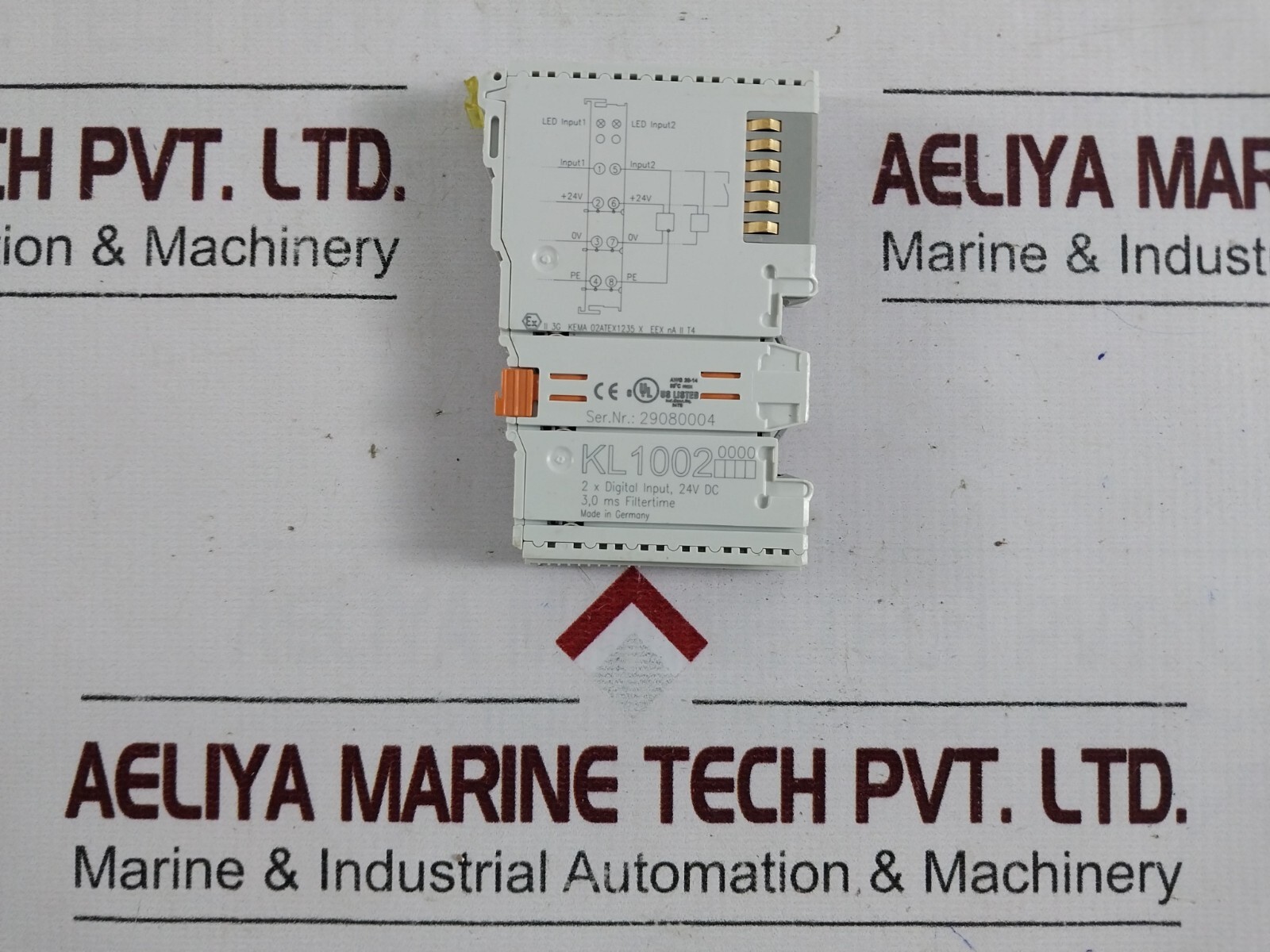 TRS KL1002 2-channel Digital Input Module 24VDC KEMA 02ATX1235X
