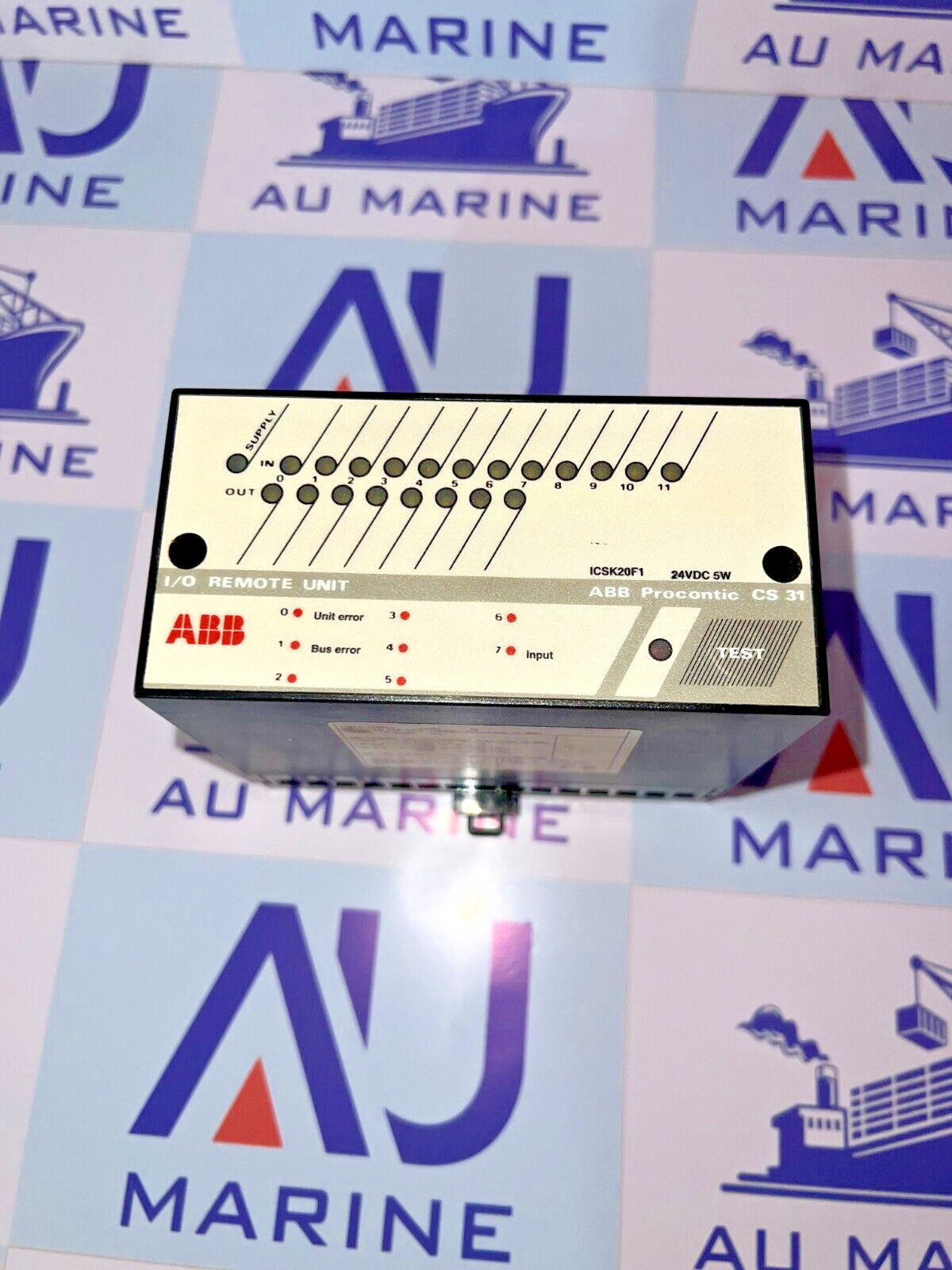 ABB Procontic CS31 I/O Remote Unit ICSK20F1 24VDC 50/60HZ