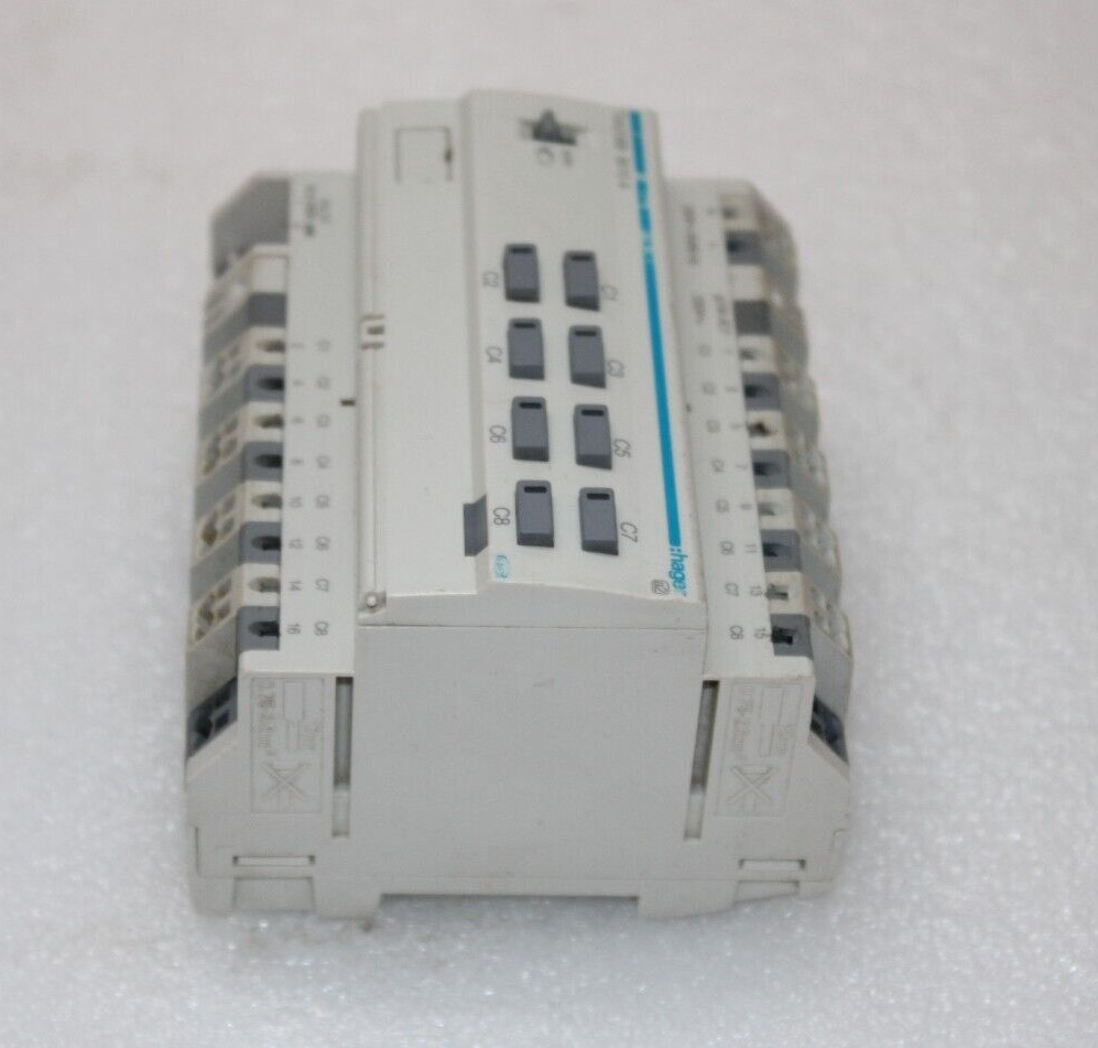 HAGER KNX TXA208B 8X10A 30V I/O MODULE