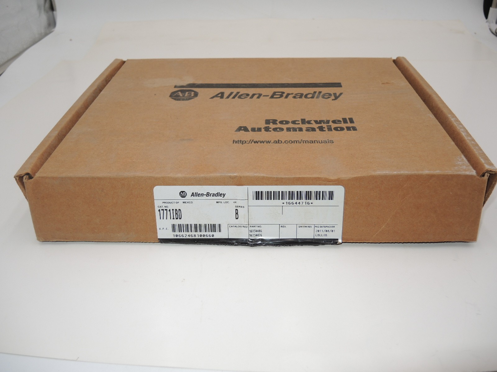 ALLEN BRADLEY 1771-IBD/B SER “B” Module