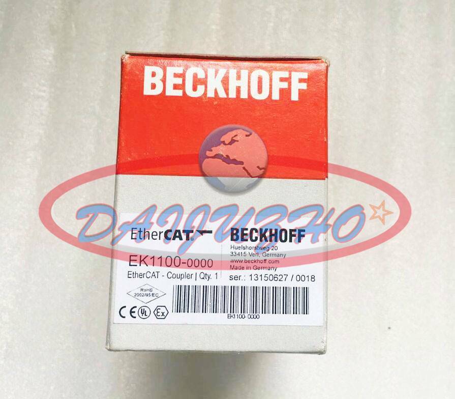 One BECKHOFF ETHERCAT COUPLER EK1100 EK1100-0000 New