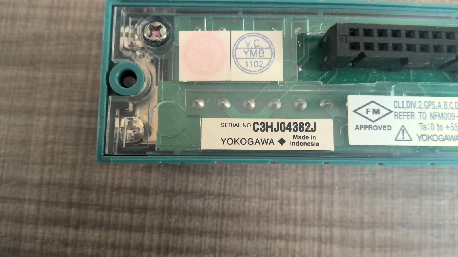 YOKOGAWA ATT4S-00 S2 I/O Module C3HJ04382J TEMP CODE CLI-DIV2 GPS A, B, C, D -T4