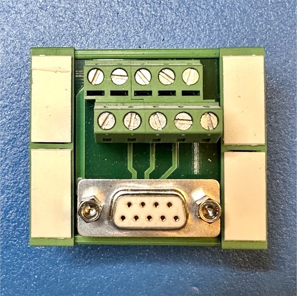 Phoenix Contact UM 45-D 9SUB/B DB9 D-Sub DIN Rail Breakout Interface 2962722