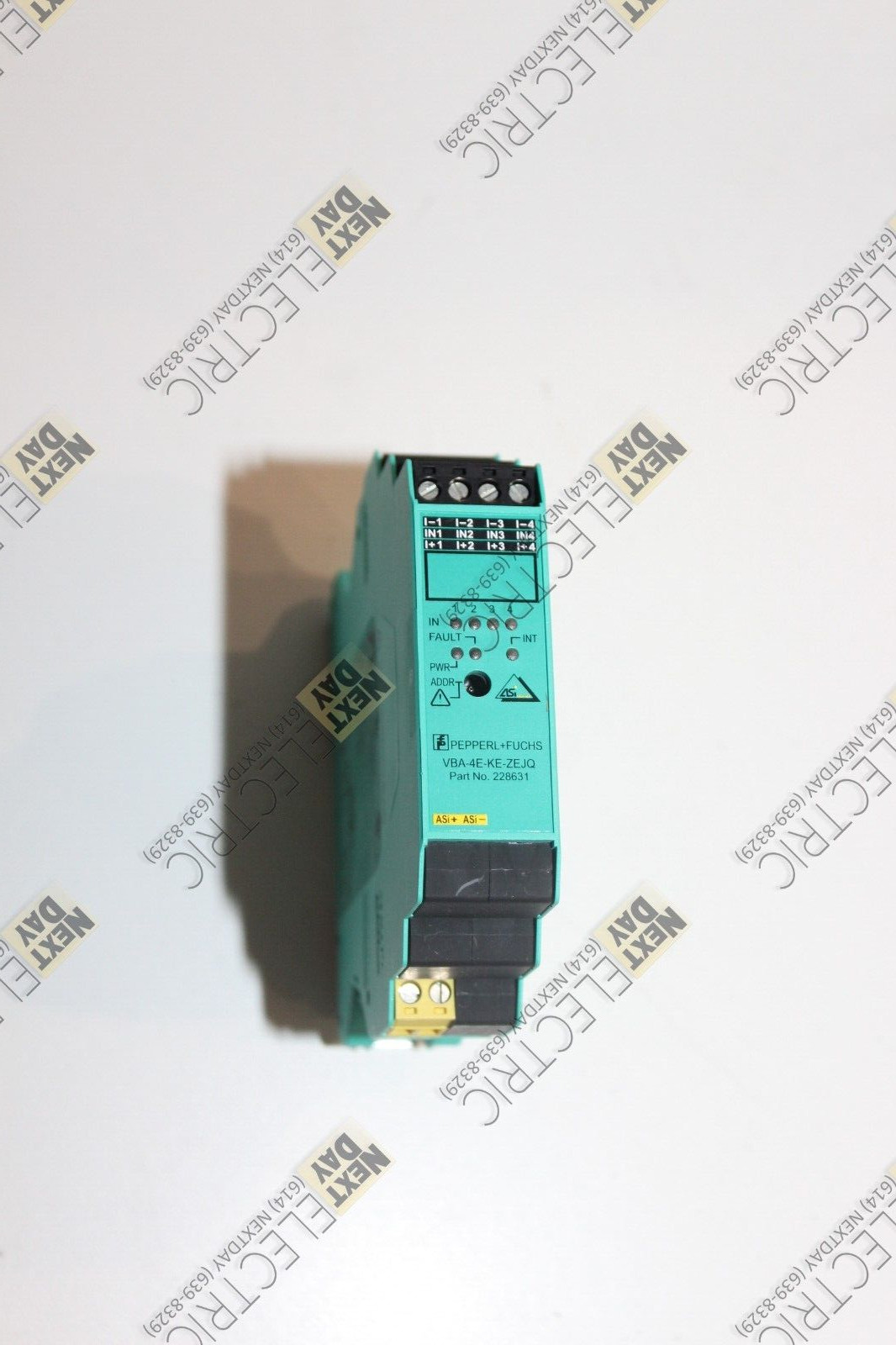 PepperL+Fuchs, VBA-4E-KE-ZEJQ, 228631, AS Interface Sensor Actuator Module Card