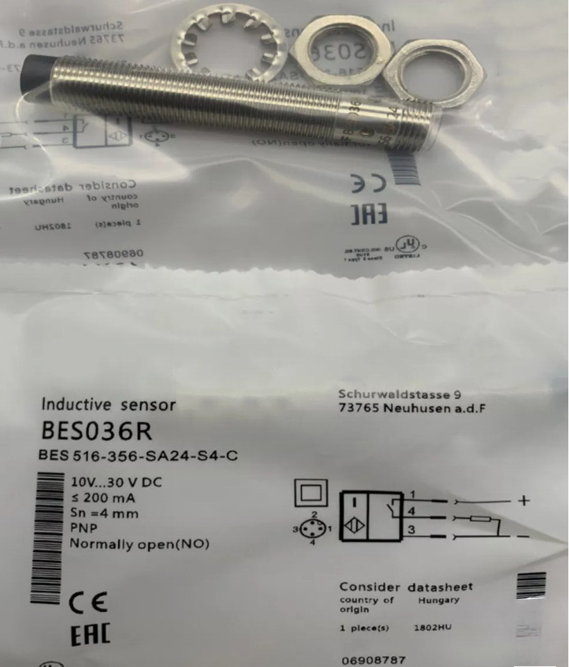 1PC For Balluff BES036R BES 516-356-SA24-S4-C Proximity switch Sensor 10-30VDC