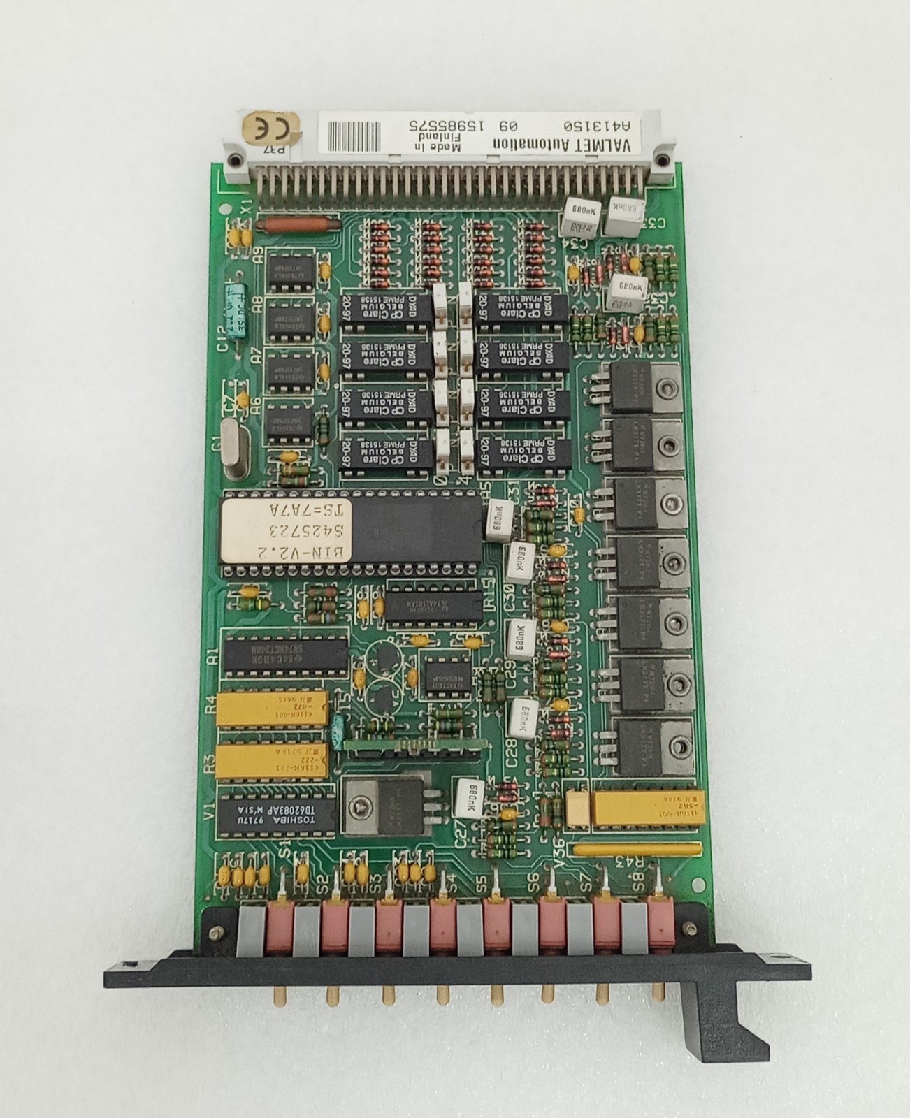 Valmet BOU 8 Binary Output Module VAE BOU 0 420234-4A VALMET A413150 09 15985575