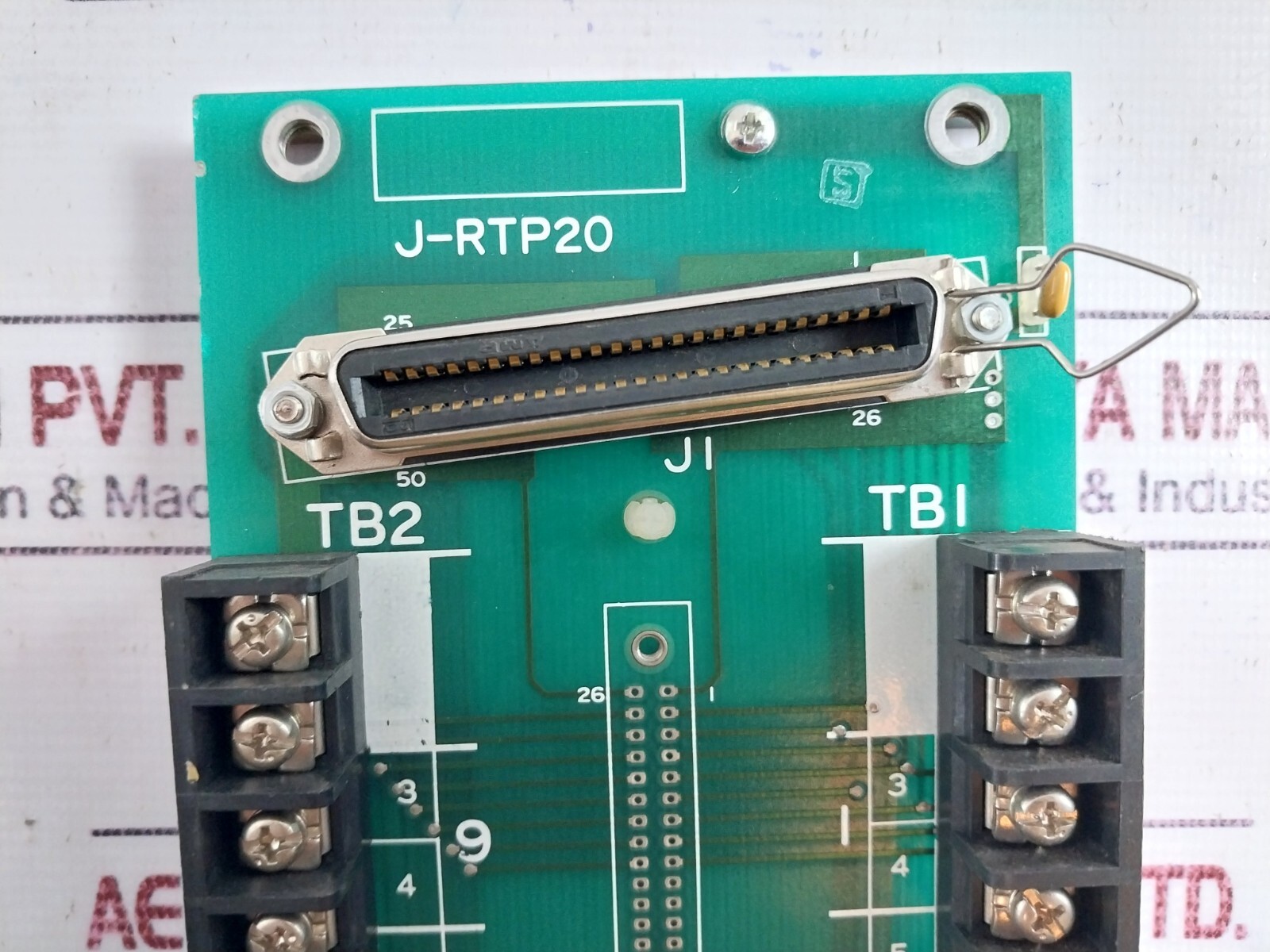 Yamatake-Honeywell 80360693-001 Analog Output Remote Terminal Panel, J-RTP20