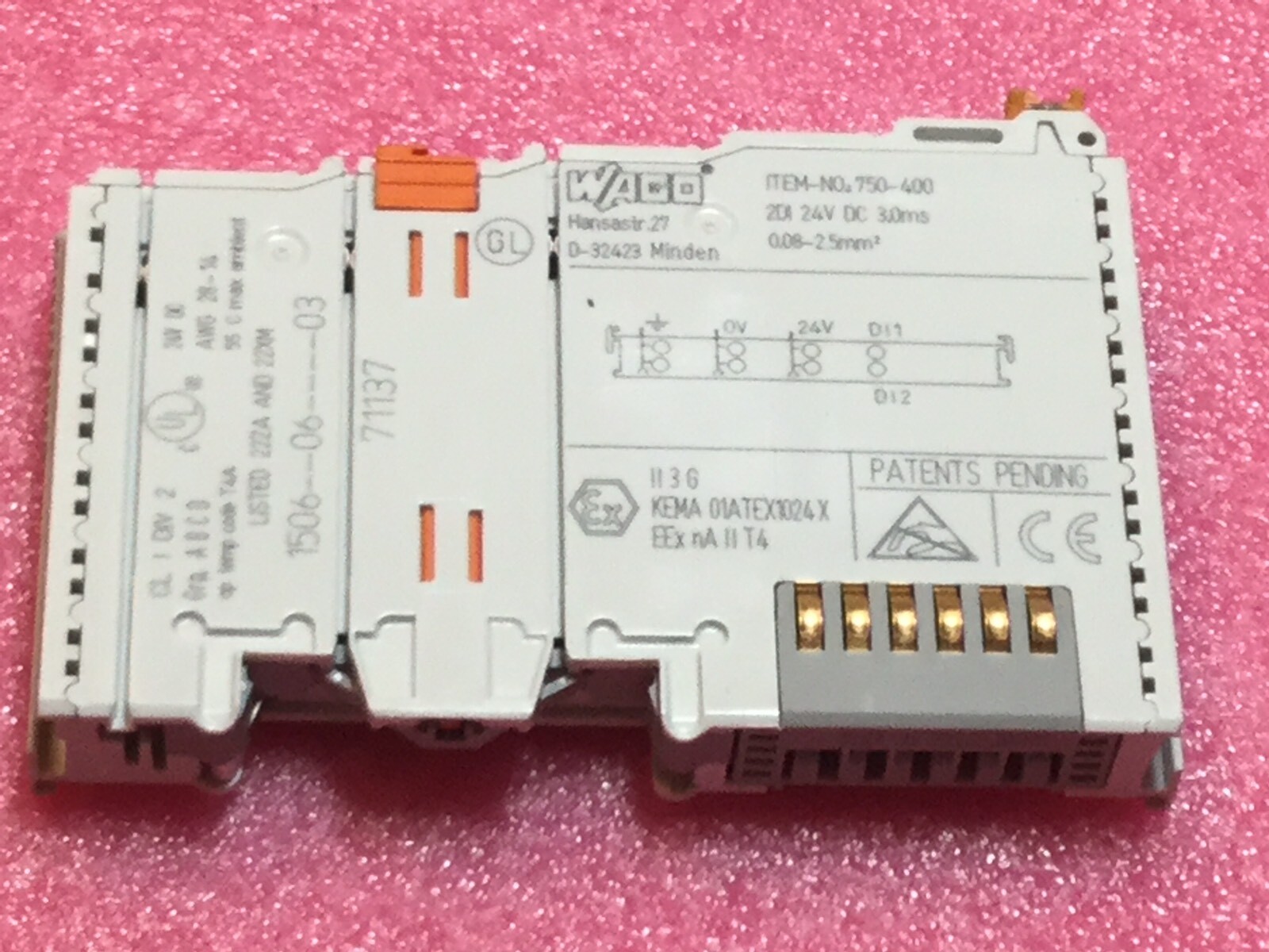 Wago 750-400 Relay