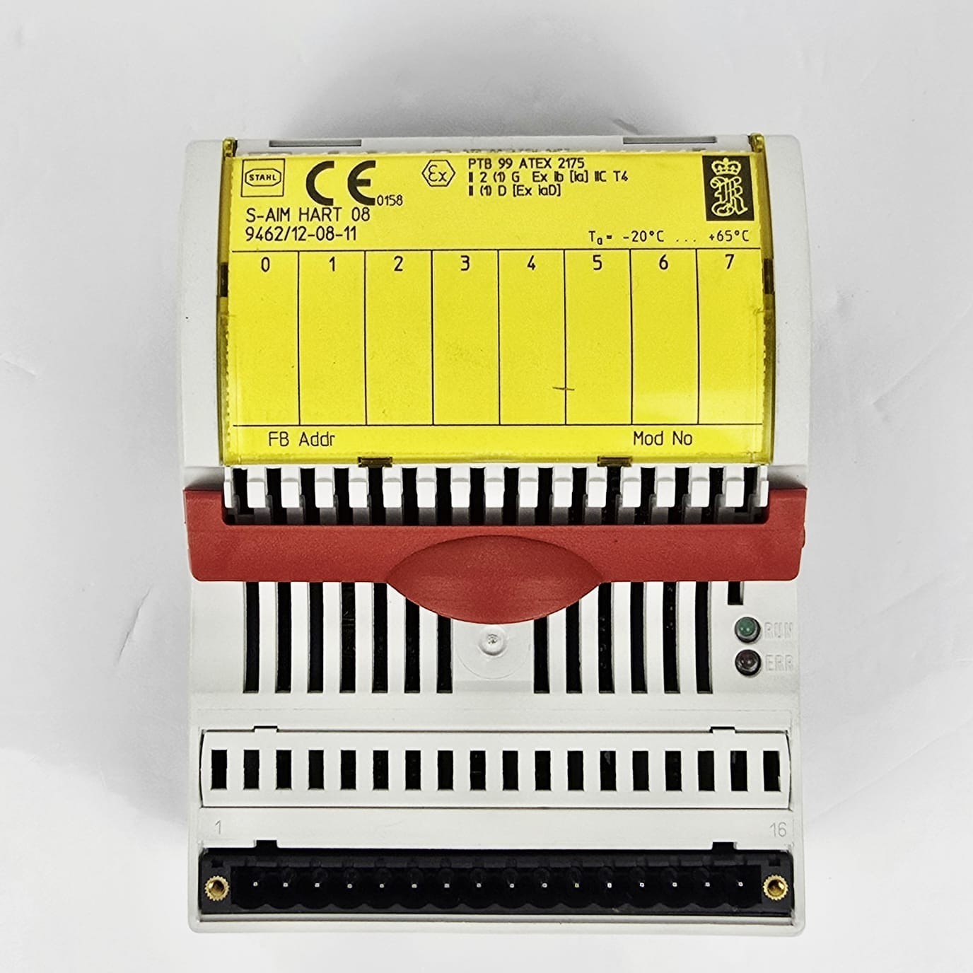 R.Stahl S-Aim Hart 08 8-Channel Safety Analog Input Module