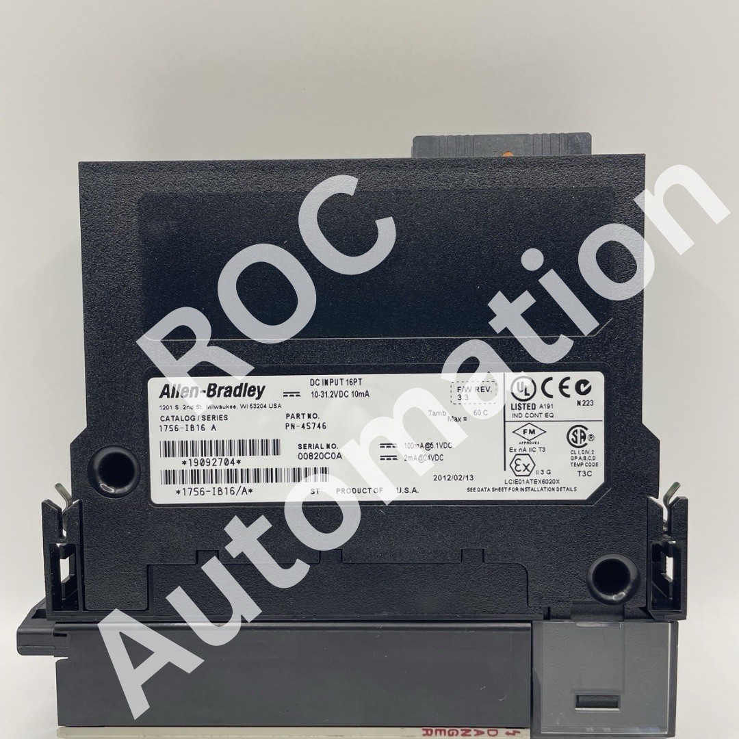 New Allen Bradley 1756-IB16 Ser A DC Input Module