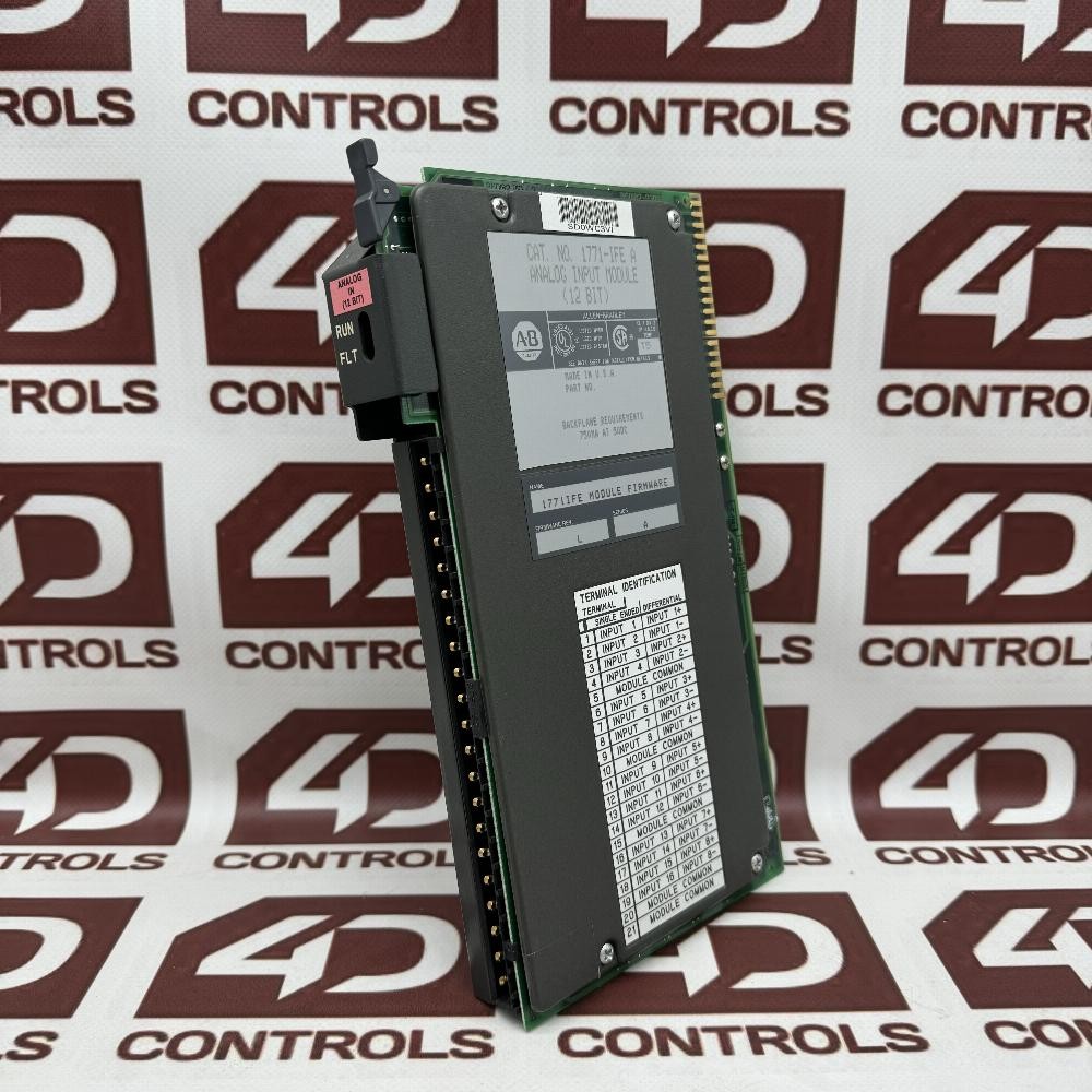 1771-IFE | Allen Bradley | PLC-5, Analog Input Module, 0.75A, No Box, Ser A