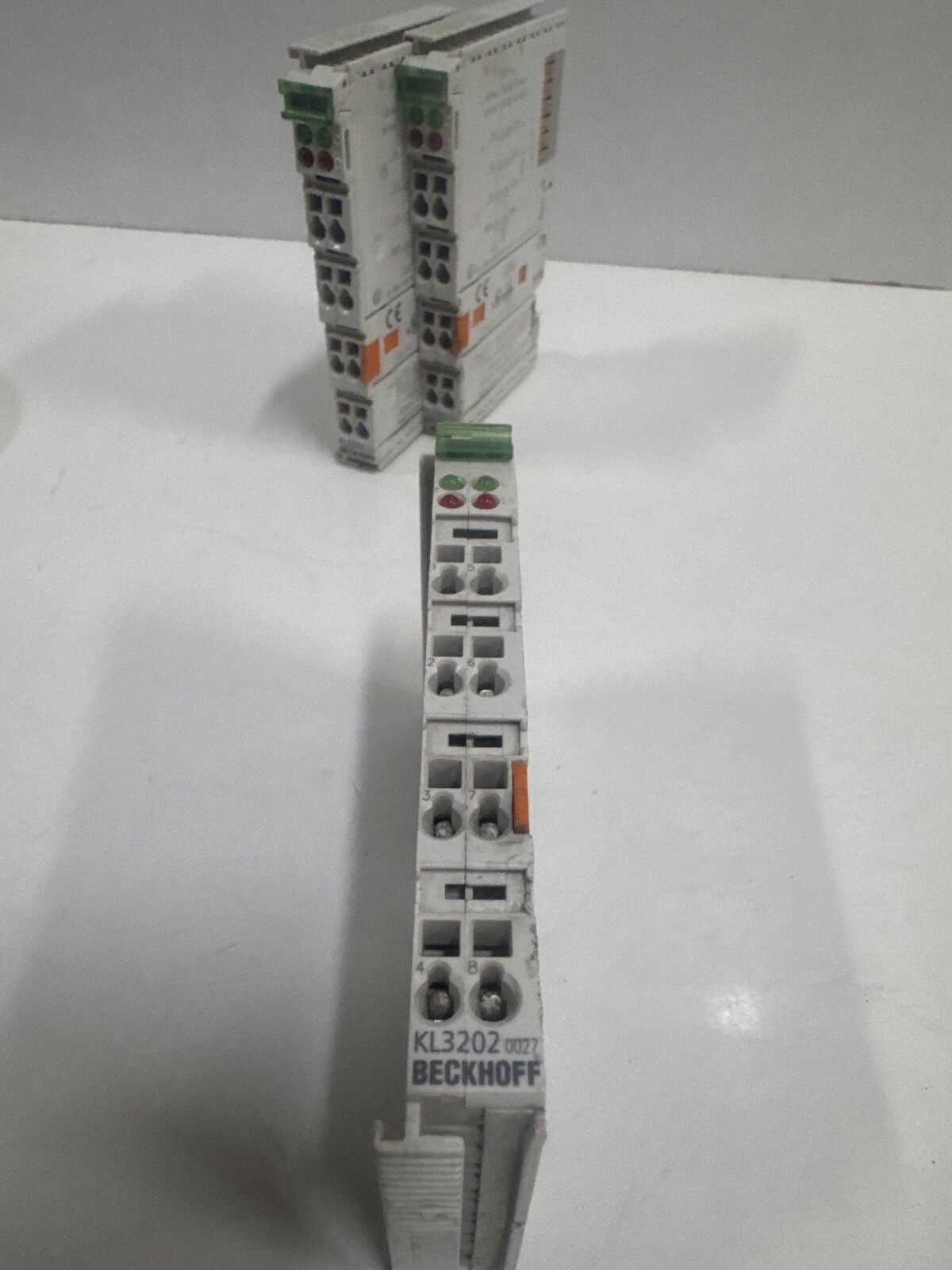 LOT OF 3 PCs BECKHOFF KL3202 2-CHANNEL ANALOG INPUT RTD