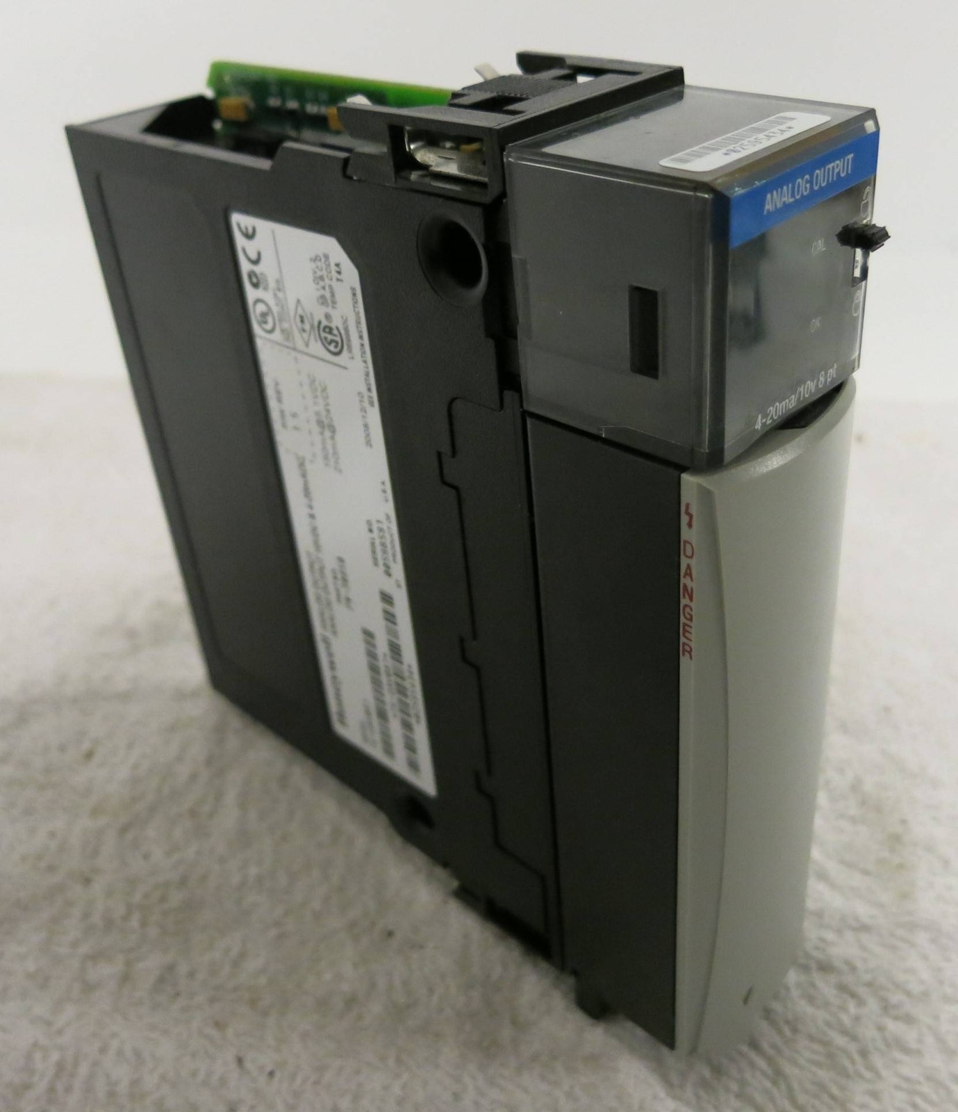 Honeywell TK-OAV081 Analog Output PN-30850 FW Rev: 1.5 PLC