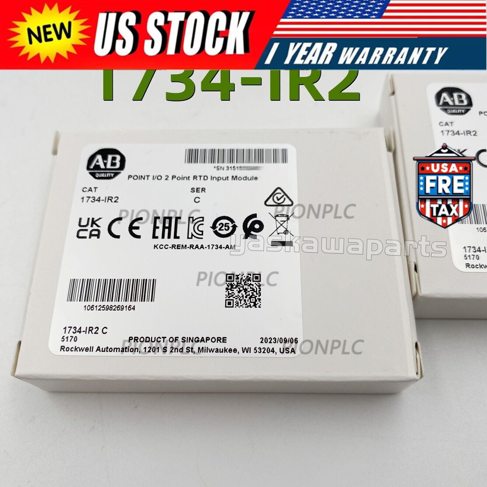 Allen Bradley 1734-IR2 SER C POINT I/O 2 Point RTD Input Module US Free Tax