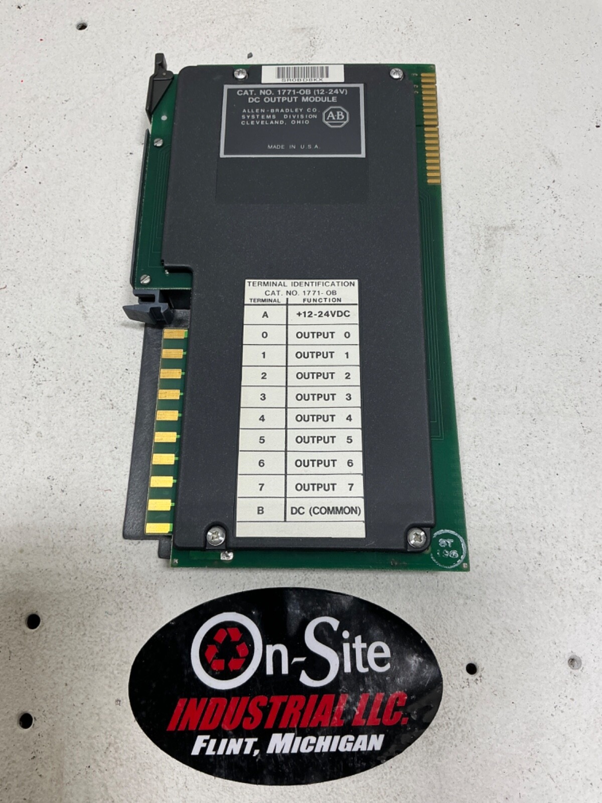 ALLEN-BRADLEY 1771-OB DC OUTPUT MODULE 12-24 V