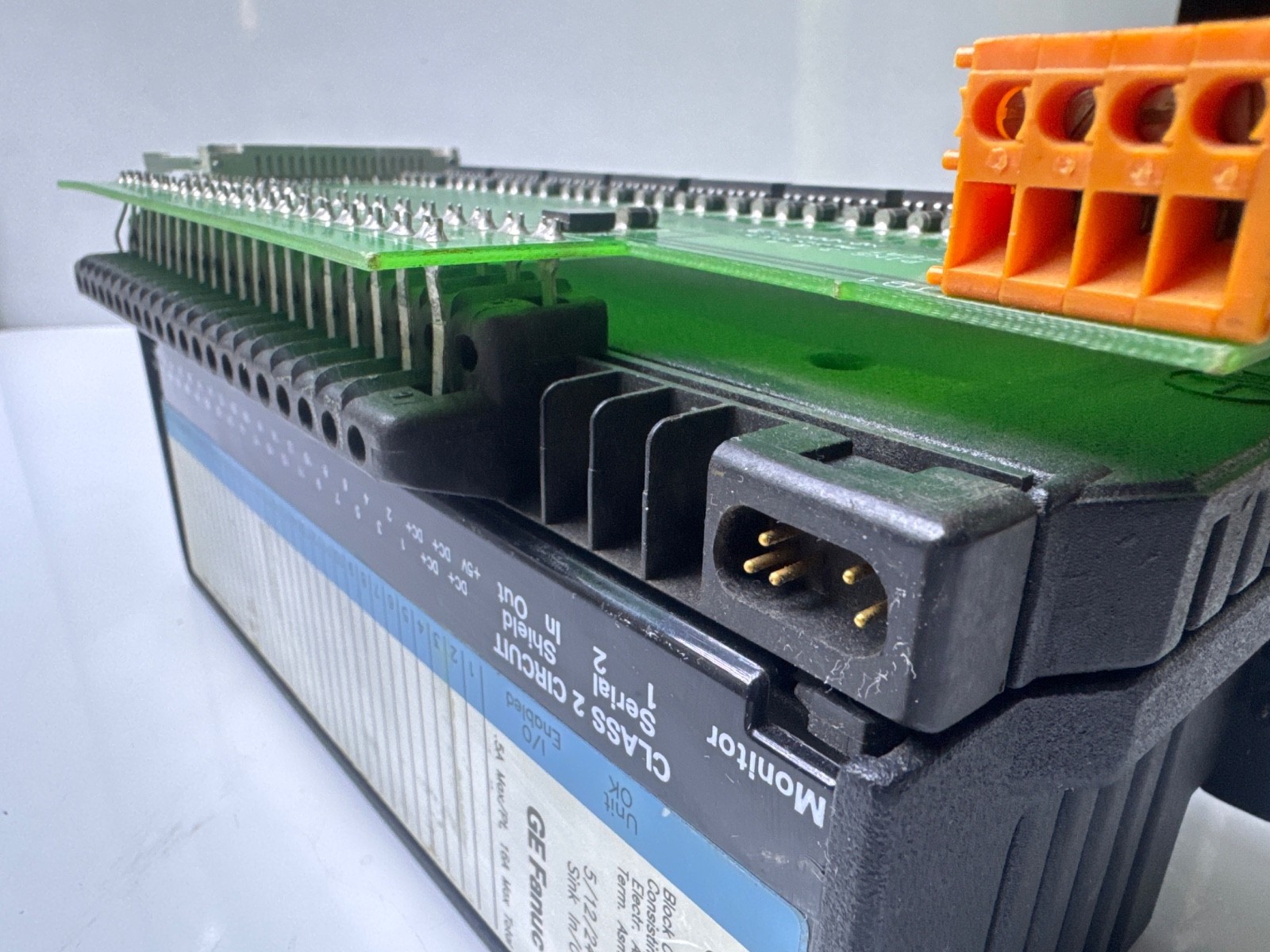 GE FANUC IC660BBD025 GENIUS I/O BLOCK & Weidmuller M0100A