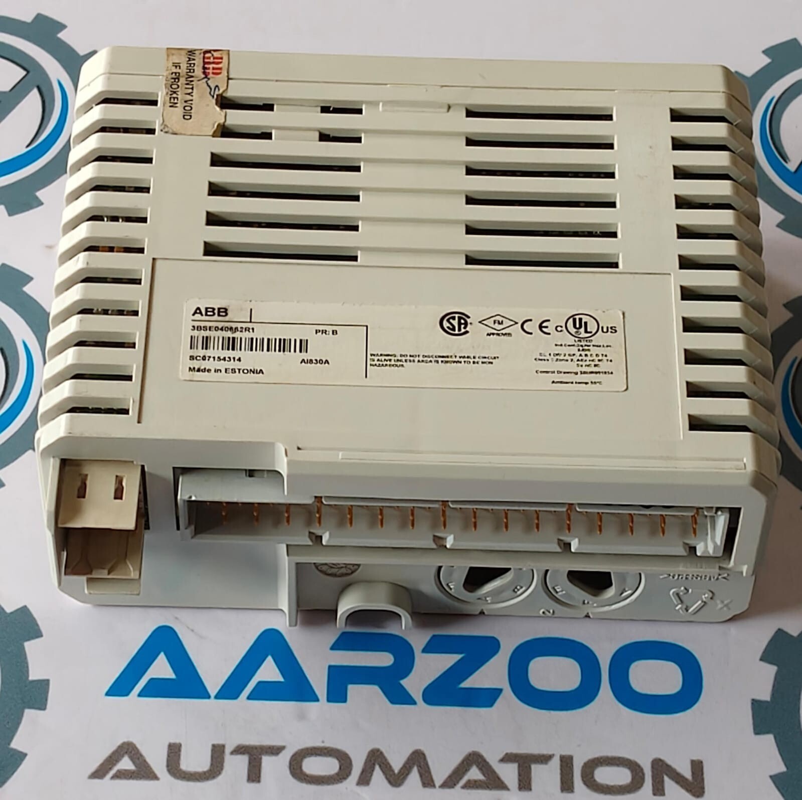 ABB AI830A 3BSE040662R1 RTD ANALOG INPUT MODULE