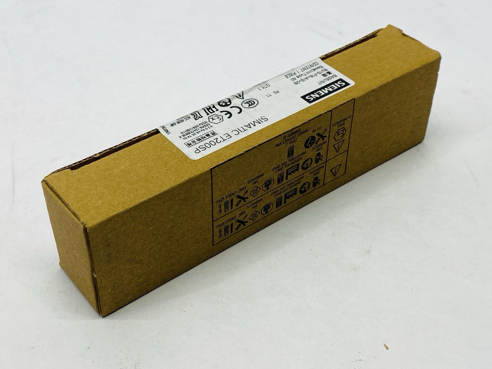 Siemens 6ES7 193-6BP20-0BA0 SIMATIC ET 200SP Base Unit BU15-P16+A10+2B