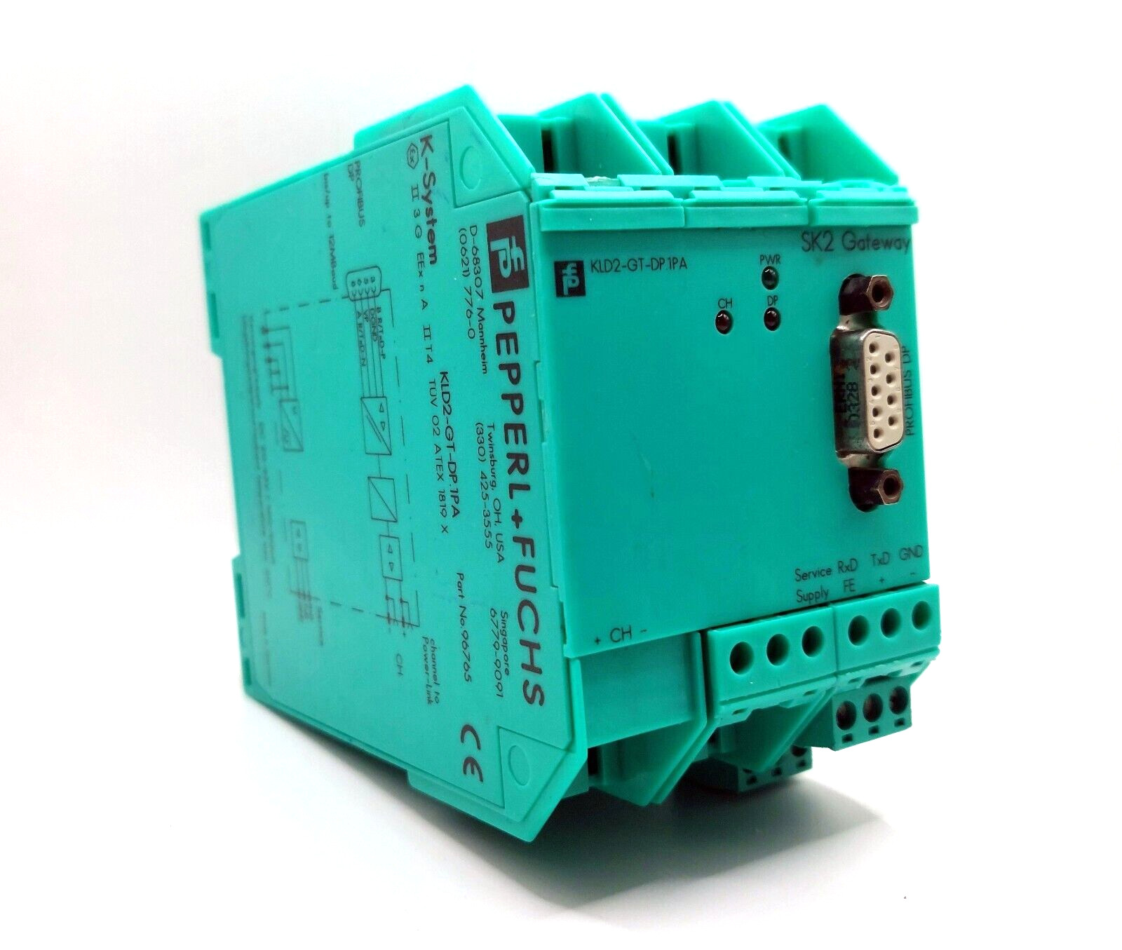 PEPPERL & FUCHS KLD2-GT-DP.1PA PROFIBUS DP GATEWAY
