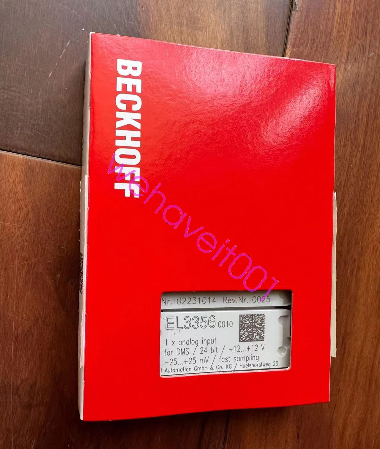 NEW Original EL3356-0010 Beckhoff EL3356-0010 Module Expedited Shipping#L