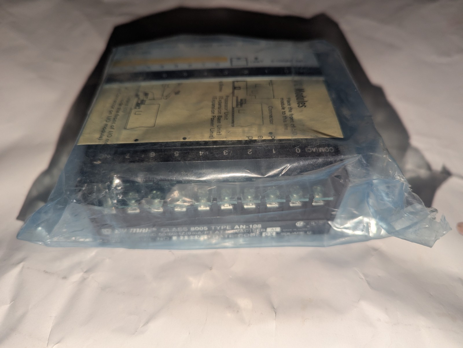 NEW GENUINE SQUARE D SY/MAX CLASS 8005 TYPE AN-108 SER A1 MODULE