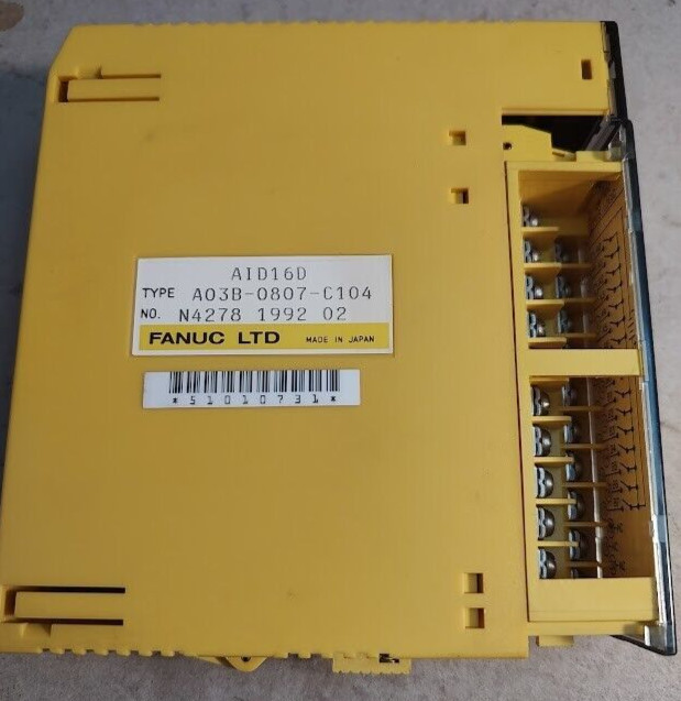 Fanuc AID16D A03B-0807-C104 – A 16PT 24VDC