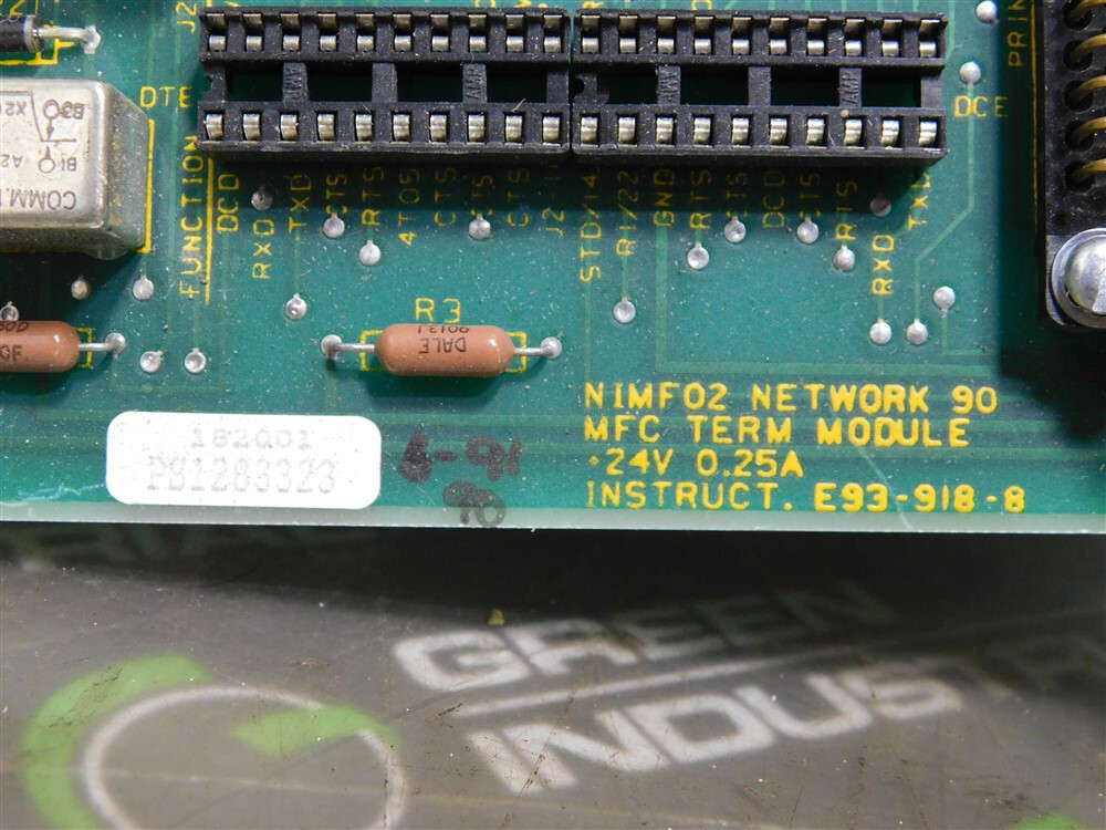 USED Bailey NIMF02 Network 90 MFC Termination Mod. 6636285A1 Rev. A