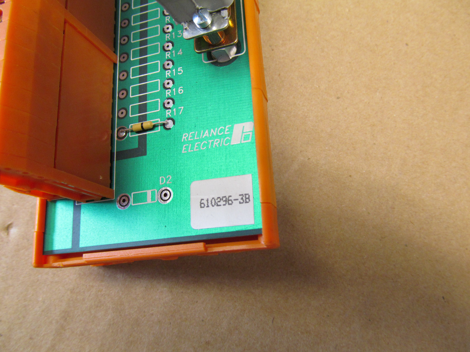 1 RELIANCE ELECTRIC 61C542A 16 CHANNEL ANALOG INPUT MODULE 10 VDC 57459-1