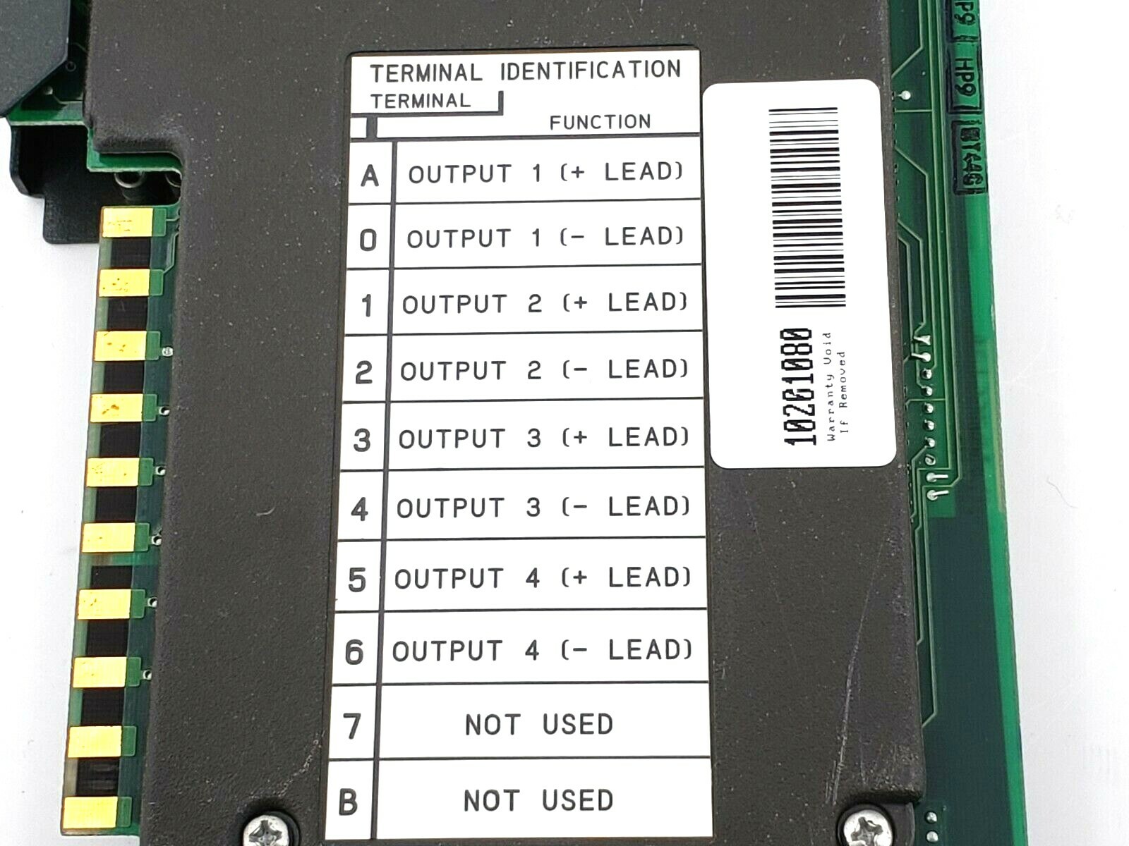 Allen Bradley 1771-OFE1 / 1771-0FE1 Analog Output Module, Series B, F/W Rev. B
