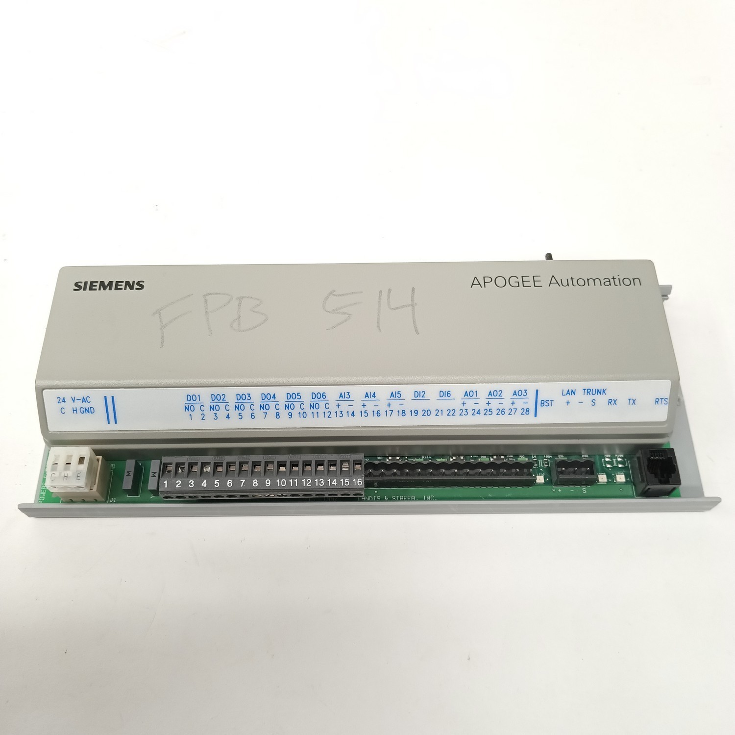 Siemens APOGEE Terminal Equipment Controller – 540-865A